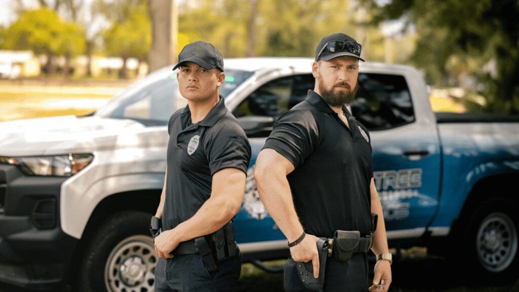 Almond Tree security armed officers in miami | Class D Security License Florida: Online Course & Requirements