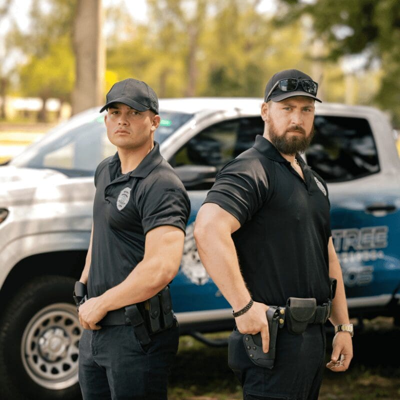Highly trained officers providing hospital security services miami