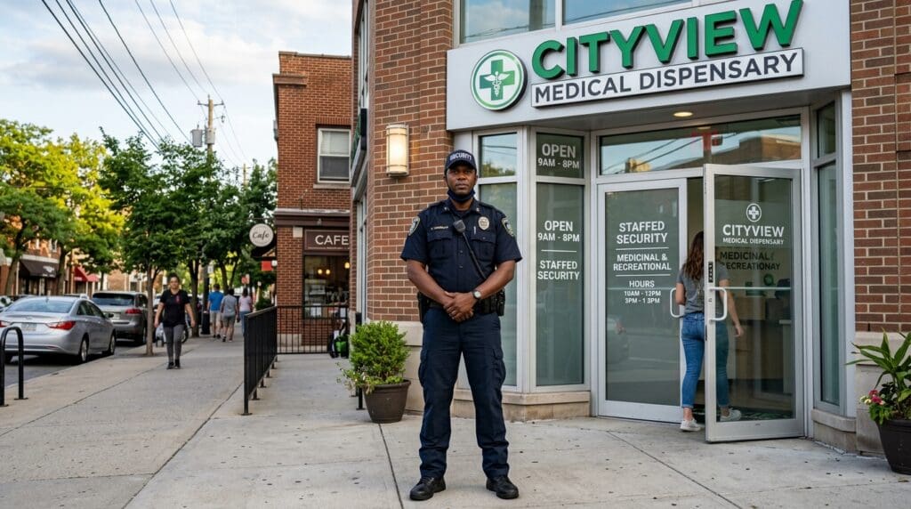 armed guards for dispensaries