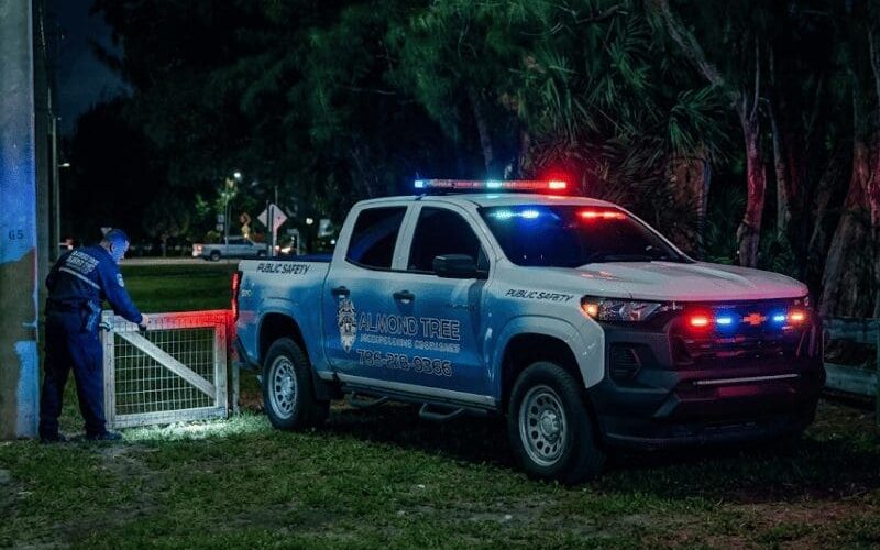Night time patrol vehicle Night time patrol vehicle